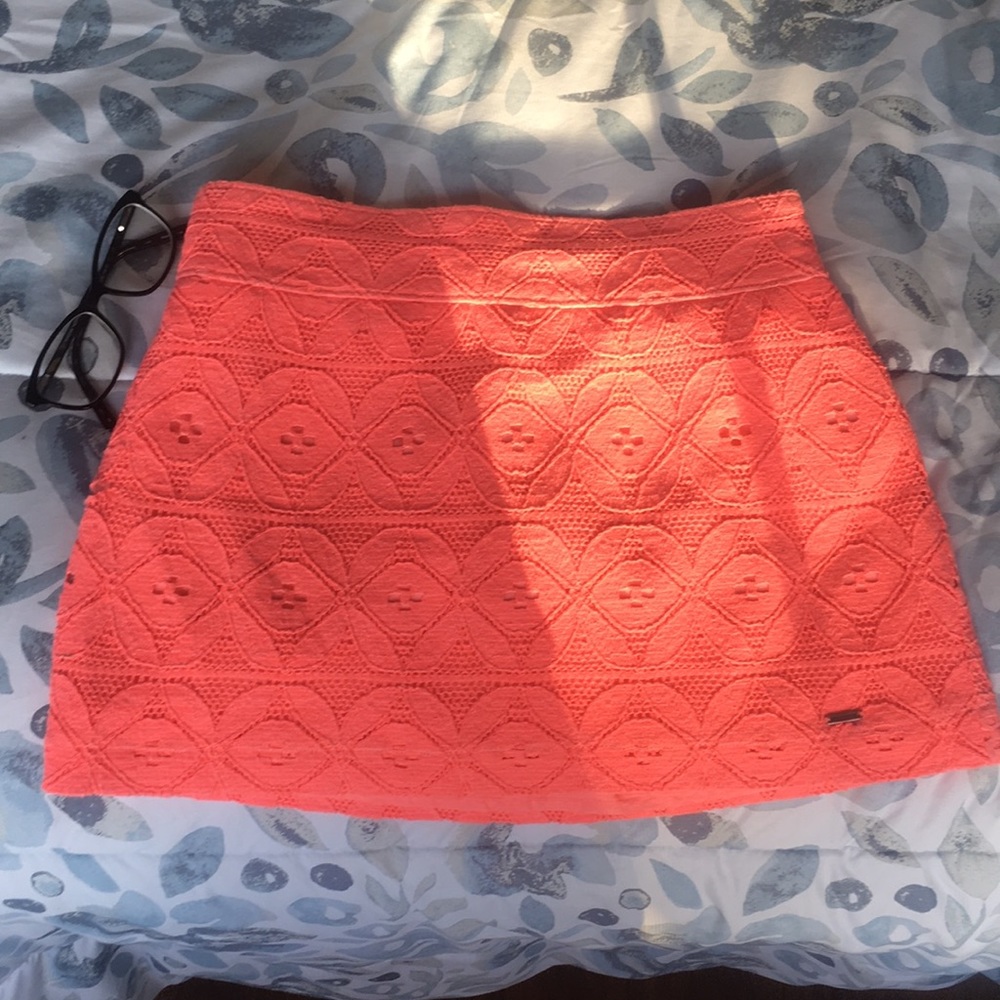 Pink Hollister skirt.